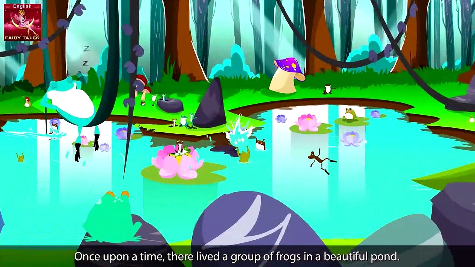 Frog And The Ox in English | Story | English Fairy Tales