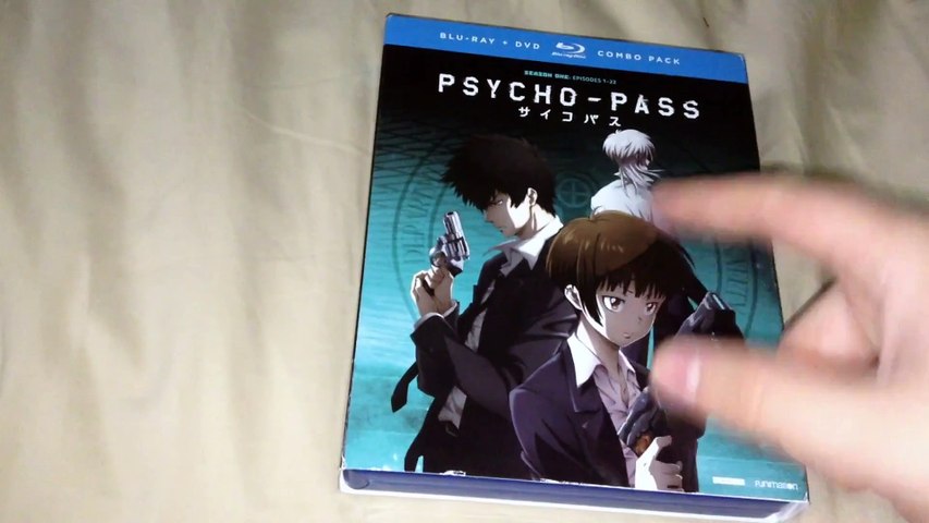 Psycho Pass Season 1 Blu Ray Dvd Unboxing Video Dailymotion