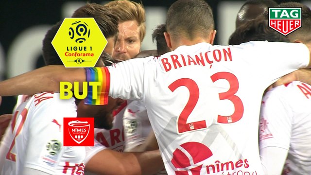 But Denis BOUANGA (56ème) / EA Guingamp - Nîmes Olympique - (2-2) - (EAG-NIMES) / 2018-19