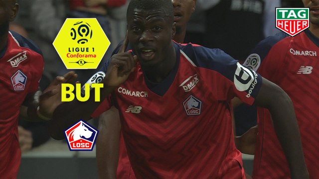 But Nicolas PEPE (14ème) / LOSC - Angers SCO - (5-0) - (LOSC-SCO) / 2018-19