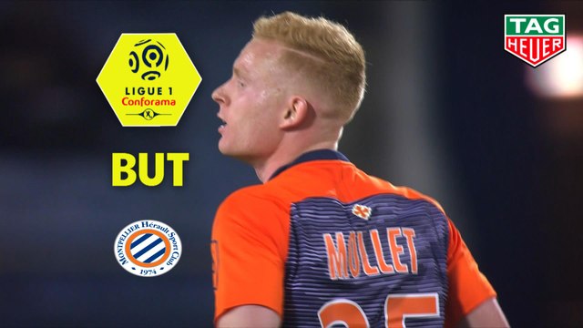 But Florent MOLLET (76ème) / Montpellier Hérault SC - FC Nantes - (1-1) - (MHSC-FCN) / 2018-19