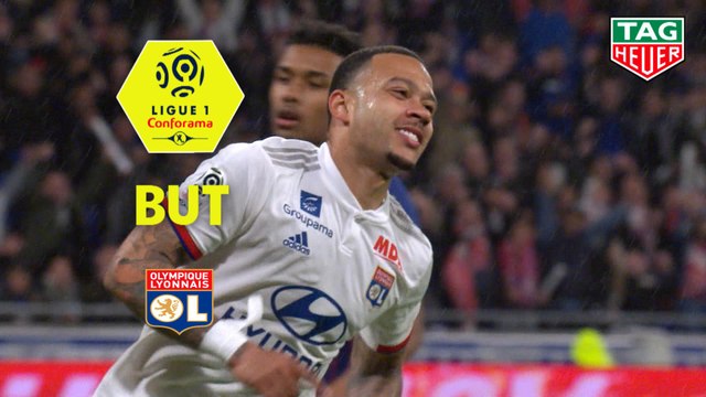 But Memphis DEPAY (74ème) / Olympique Lyonnais - SM Caen - (4-0) - (OL-SMC) / 2018-19