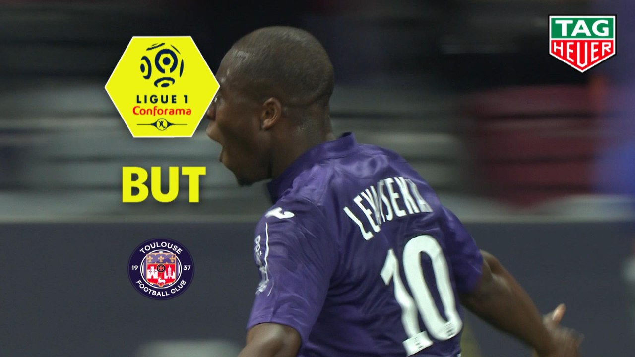 But Aaron LEYA ISEKA (26ème) / Toulouse FC - Olympique de Marseille - (2-5) - (TFC-OM) / 2018-19