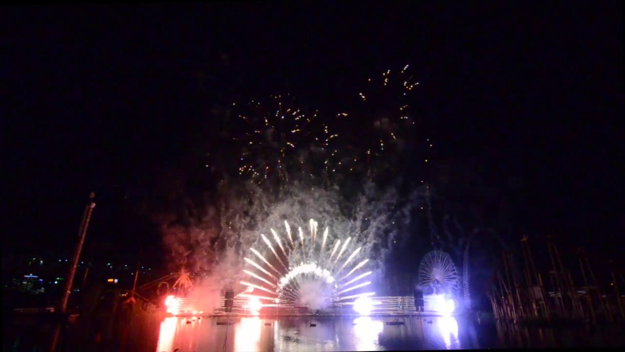 L'international des feux Loto Québec  Montage 2019