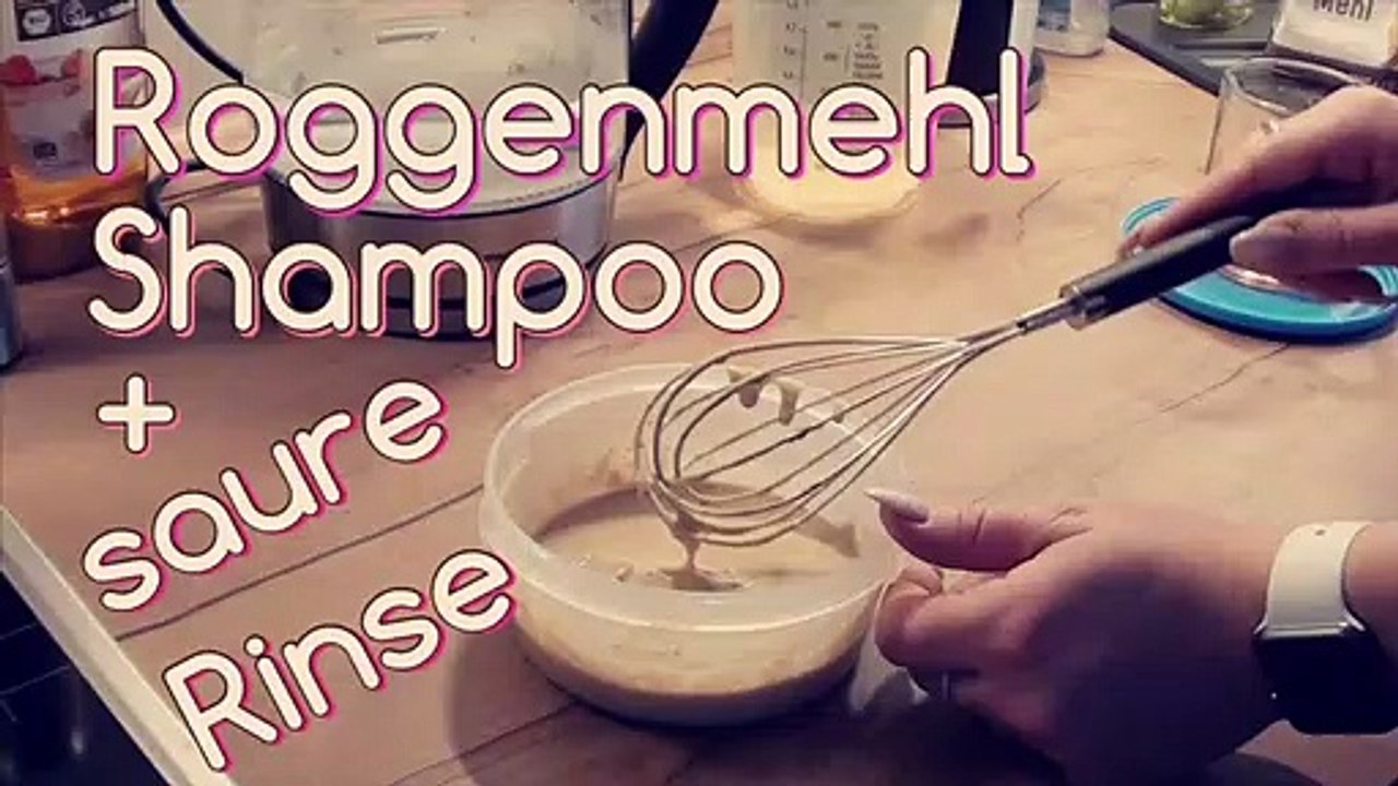 Shampoo aus Roggenmehl & saure Rinse I nopoo I DragonFruit