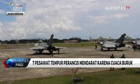 7 Pesawat Tempur Perancis Mendarat Darurat di Aceh Karena Cuaca Buruk