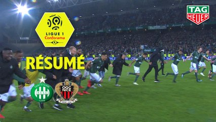 AS Saint-Etienne - OGC Nice (3-0)  - Résumé - (ASSE-OGCN) / 2018-19