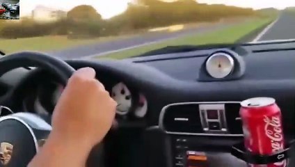 Porsche  300km per hour vs  BMW S1000RR(1)