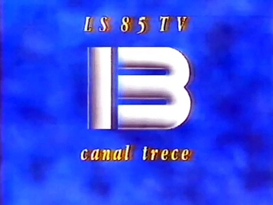 Canal 13 Buenos Aires Argentina 1990 Estatica