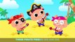 Three Piggies Sail the Sea | Pirate Song | Kids Songs & Nursery Rhymes Little Angel