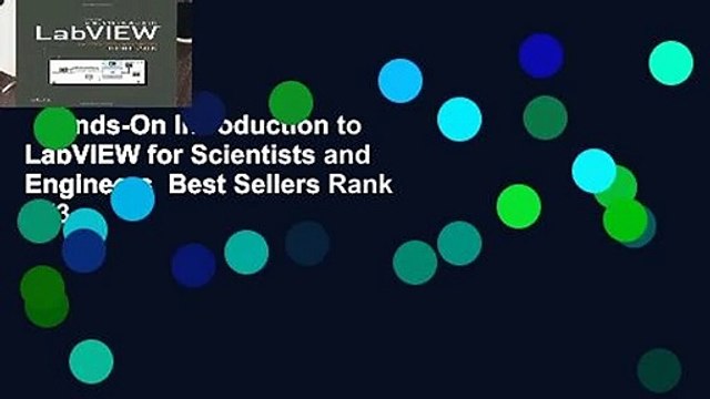 Hands-On Introduction to LabVIEW for Scientists and Engineers Best Sellers Rank : #3