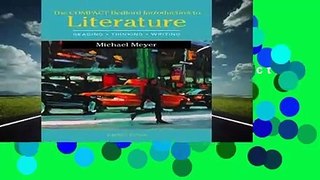 Full version  The Compact Bedford Introduction to Literature: Reading, Thinking, and Writing