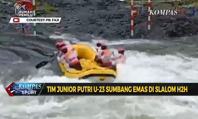 Tim Junior Putri U-23 Sumbang Emas di Slalom H2H