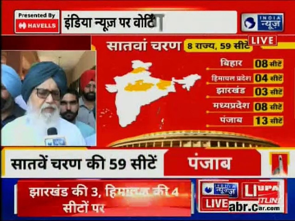 Prakash Singh Badal Exclusive Interview on major issues in Lok Sabha Elections 2019 प्रकाश सिंह बादल