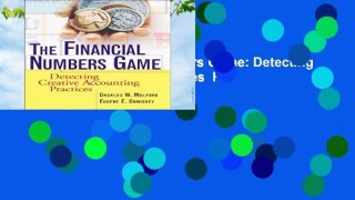 Online The Financial Numbers Game: Detecting Creative Accounting Practices  For Kindle