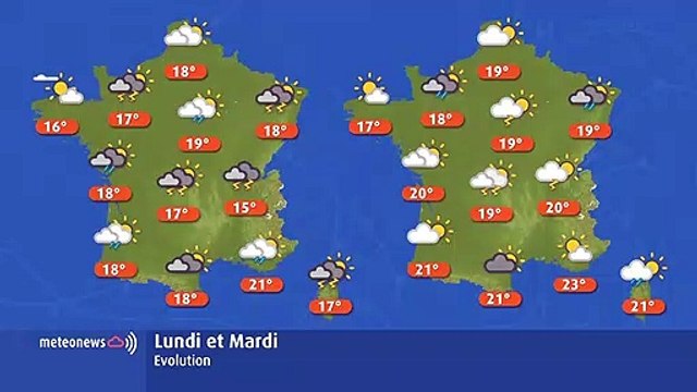 Météo : les prévisions de la semaine