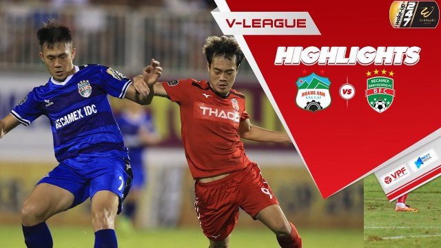 Thế trận cân bằng, HAGL và Becamex Bình Dương cầm chân nhau tại Pleiku | Vòng 10 V.League 2019
