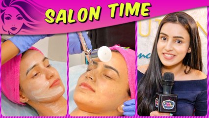 Ankitta Sharma Pampers Her Skin For Summer In Salon Time | Summer Special | TellyMasala