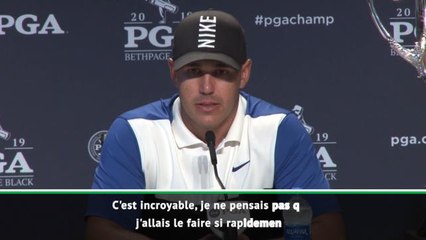 PGA Championship - Koepka : "La journée la plus excitante de ma vie"