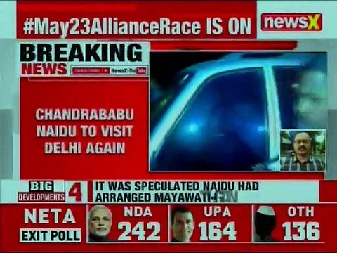 TDP Chandrababu Naidu to meet Non BJP Parties in Delhi; Hopes to form Non BJP government