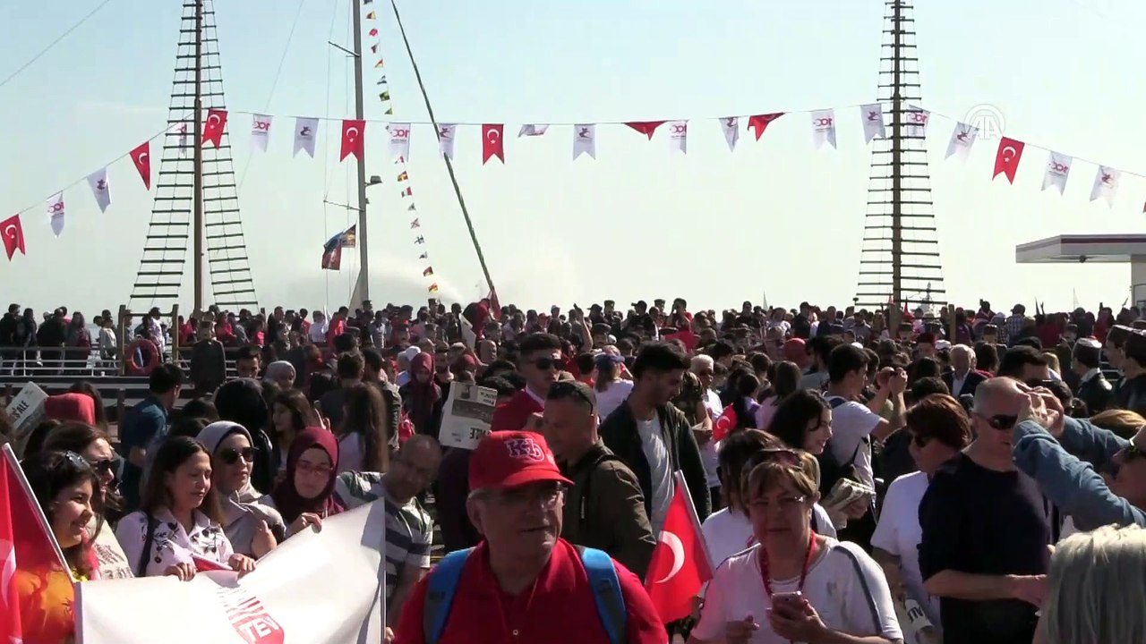 Milli Mücadele'nin 100. yılı - Yelkenlilerin karşılanması - SAMSUN