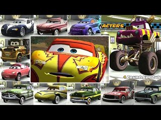 Disney Cars All Characters & All Paint Jobs
