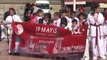 19 Mayıs Atatürk'ü Anma, Gençlik ve Spor Bayramı - Taksim'deki Cumhuriyet Anıtı'nda Tören Düzenlendi