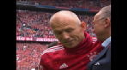 34e j. - Le sourire de Robben, les larmes de Ribéry