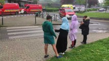 Molenbeek - 170 personnes évacuées suite à une voiture incendiée dans un parking (vidéo Germani)