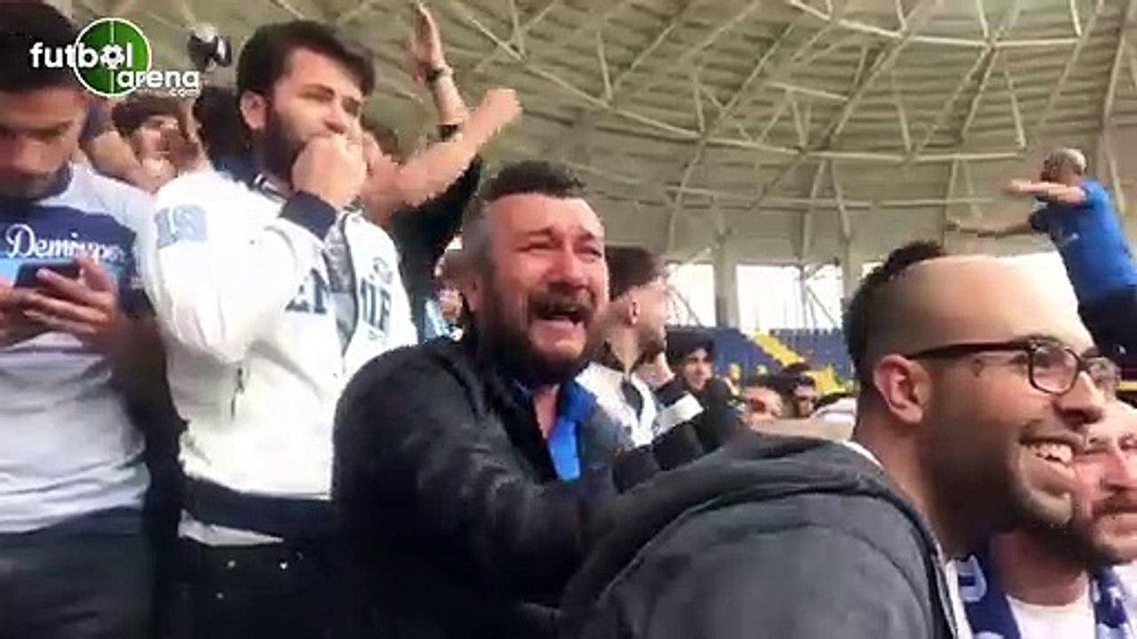 Adana Demirsporlu taraftarlar gözyaşlarını tutamadı