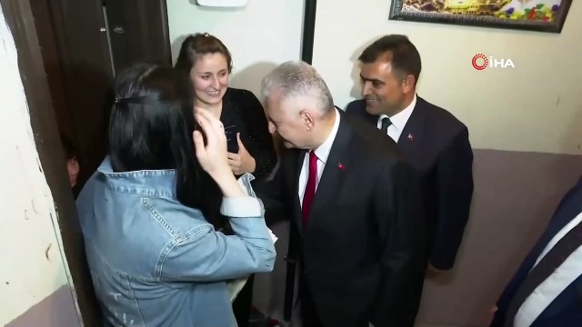 Avcılar'da Binali Yıldırım'a Yoğun İlgi