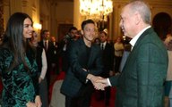 Mesut Özil, Nişanlısı Amine Gülşe İle Cumhurbaşkanı Erdoğan'ın Dolmabahçe'de Verdiği İftara Katıldı