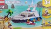 LEGO Creator Cruising Adventures‘ Luxury Yacht (31083) - Toy Unboxing and Speed Build