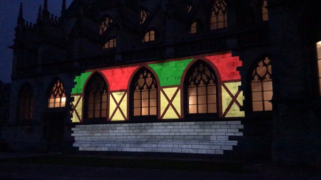 Pierres en lumière a donné vie aux murs de Saint-Germain