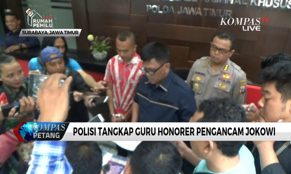Ditetapkan Tersangka, Ini Pengakuan Guru SD Pengancam Jokowi