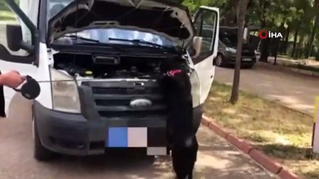 Raydatör deposunda uyuşturucu sevkiyatına polis darbesi