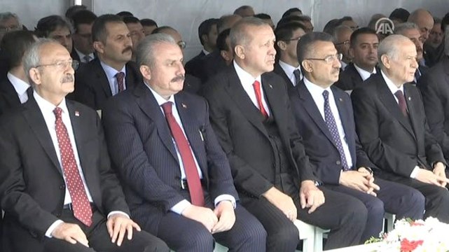 Samsun'da Tarihi Gün! Devletin Zirvesi 19 Mayıs'ın 100. Yıl Kutlama Töreninde