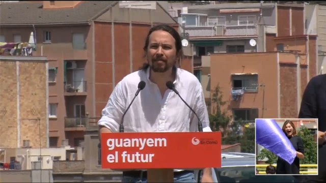 Iglesias: El ejemplo de Colau llena de energía para negociar un gobierno