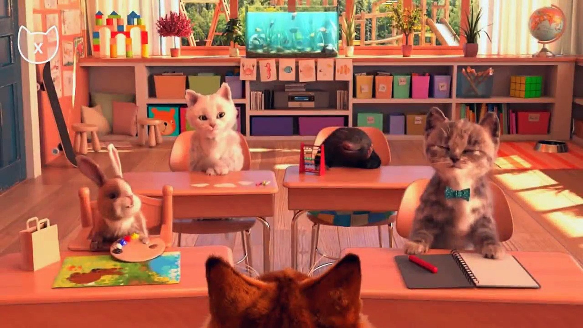 ⁣Little Kitten Preschool Adventure Educational Games - Fun Pet Kitten Care & Learning Colors Game