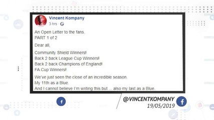 Socialeyesed - Vincent Kompany leaves Man City