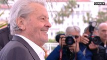 Photocall avec Alain Delon - Cannes 2019