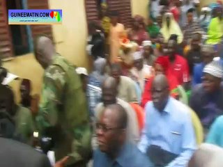 Kassory Fofana aux familles des victimes de Dabondy 3