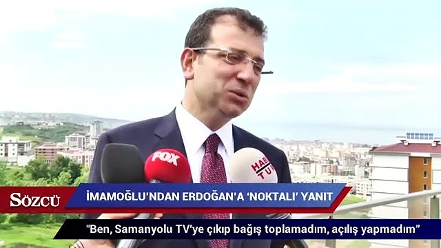 İmamoğlu’ndan Erdoğan’a ‘noktalı’ yanıt