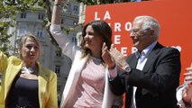 Borrell celebra su acto central de campaña en Valencia