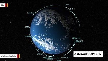 Descargar video: Truck-Sized Asteroid Passed Earth At Same Distance As Satellites