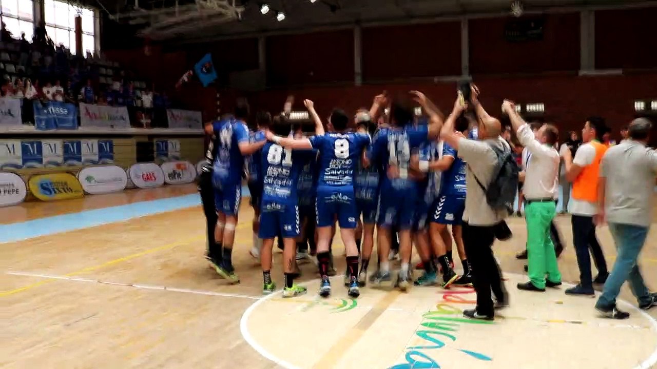 Celebración del Ascenso a División de Honor Pla...