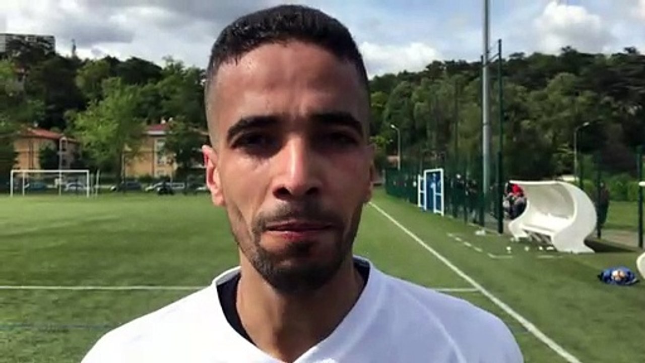 Coupe du Rhône (1/4 de finale) – Yacine EL MARYOUCH réagit après l’élimination de l’O. RILLIEUX contre le FC LYON