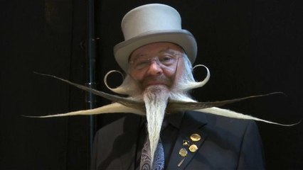 Weltmeisterschaft in Antwerpen: Wer hat den schönsten Bart?