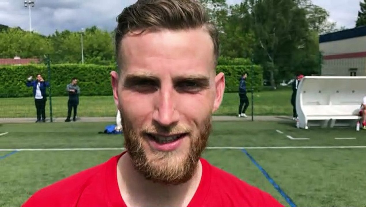 Coupe du Rhône (1/4 de finale) – Axel REA réagit après la qualification du FC LYON à l’O. RILLIEUX