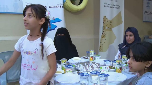 مفوضية اللاجئين تنظم إفطارا رمضانيا لعشرات الأسر اللاجئة بالأردن